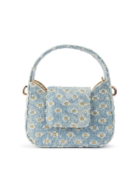 The Petite Posh Tote - Denim Dreams